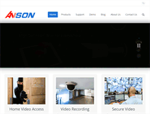 Tablet Screenshot of cctv-ax.com